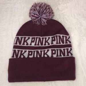 NWOT Victoria’s Secret Pink Women’s Beanie